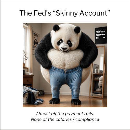 Federal reserve payment rails