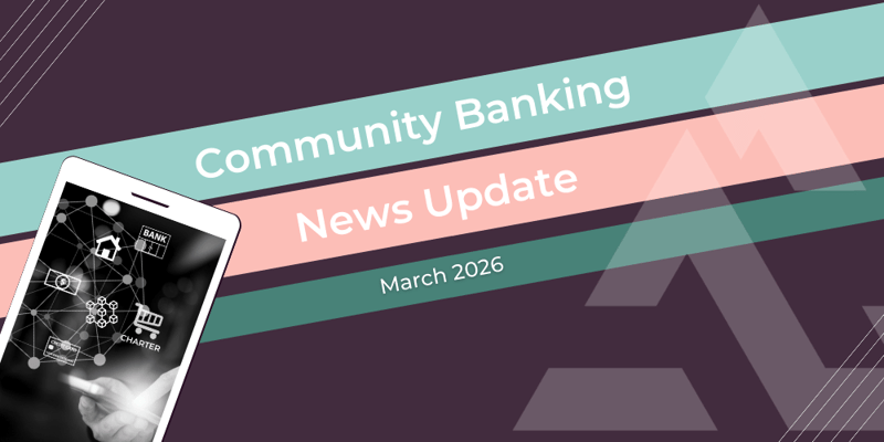 community banking news update March