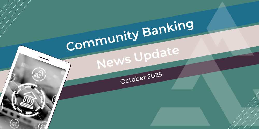 Community Banking News Update: OCC Scales Back Oversight, Gov't Shutdown Impacts, Bank Data Fees - October 2025